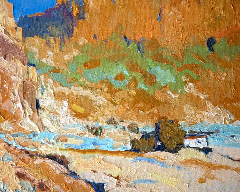 Original Expressionism Landscape Painting by Suren Nersisyan