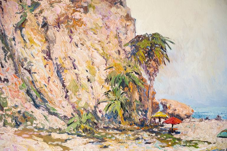 Original Beach Painting by Suren Nersisyan