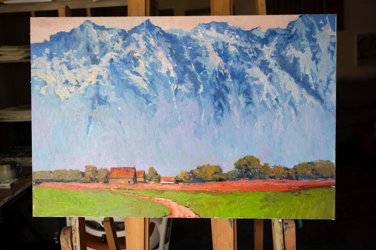 Original Landscape Painting by Suren Nersisyan