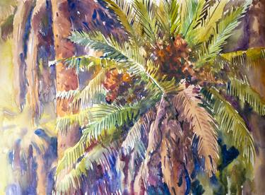 Original Impressionism Tree Paintings by Suren Nersisyan