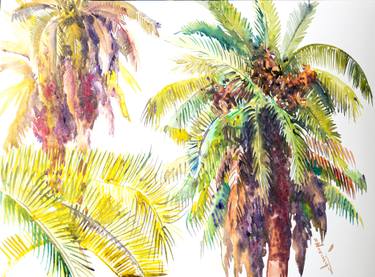 Original Modern Tree Paintings by Suren Nersisyan