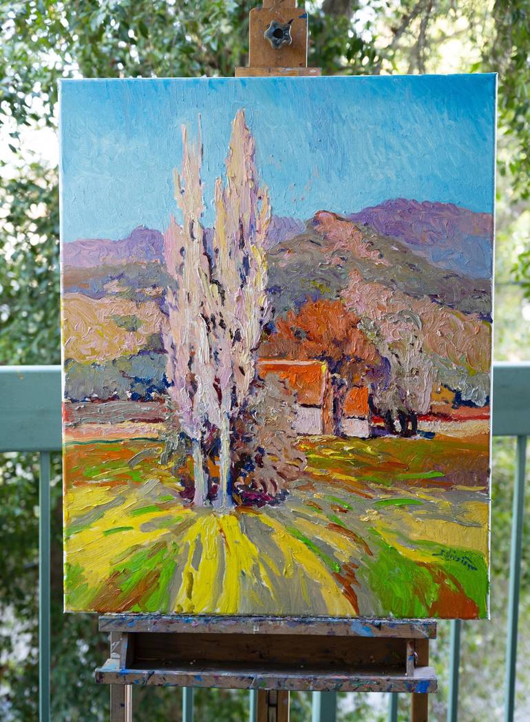 Original Landscape Painting by Suren Nersisyan