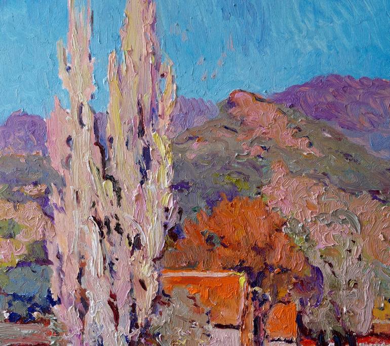 Original Impressionism Landscape Painting by Suren Nersisyan