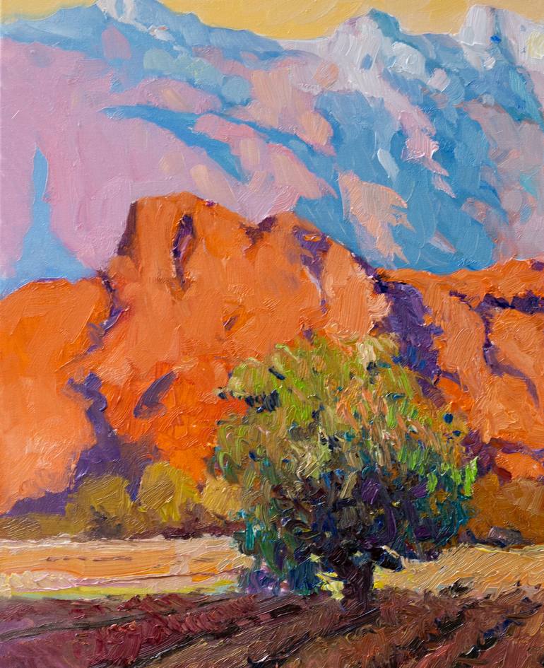Original Expressionism Landscape Painting by Suren Nersisyan