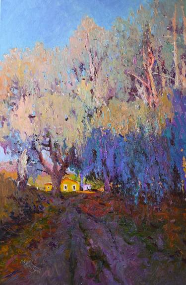 Original Impressionism Landscape Paintings by Suren Nersisyan