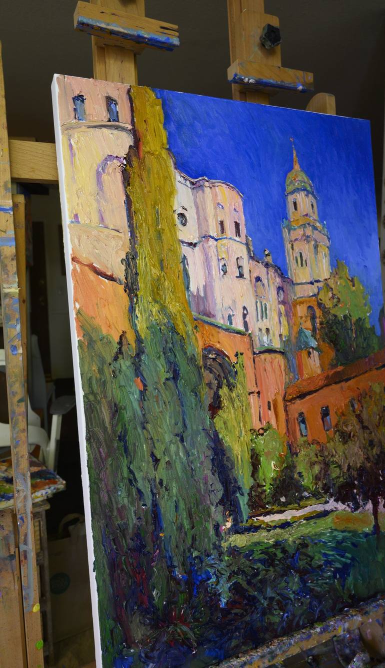 Original Architecture Painting by Suren Nersisyan