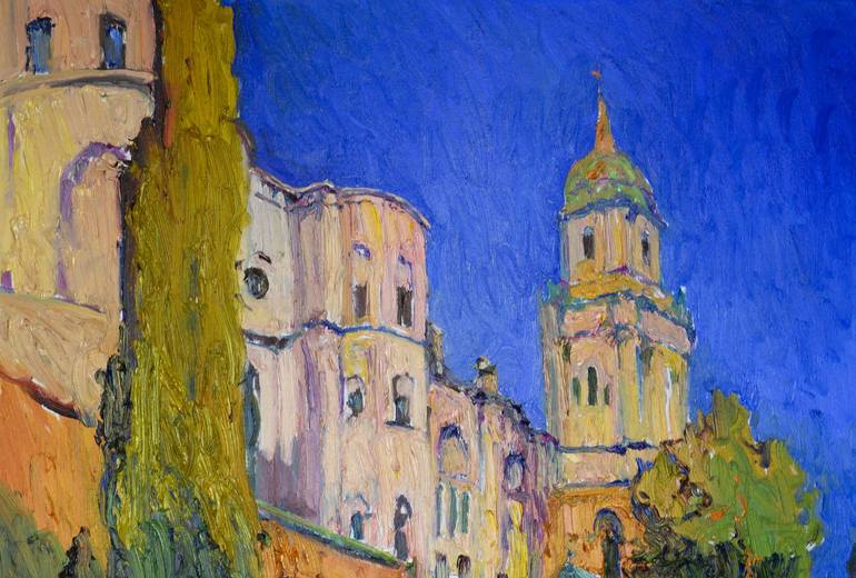 Original Architecture Painting by Suren Nersisyan