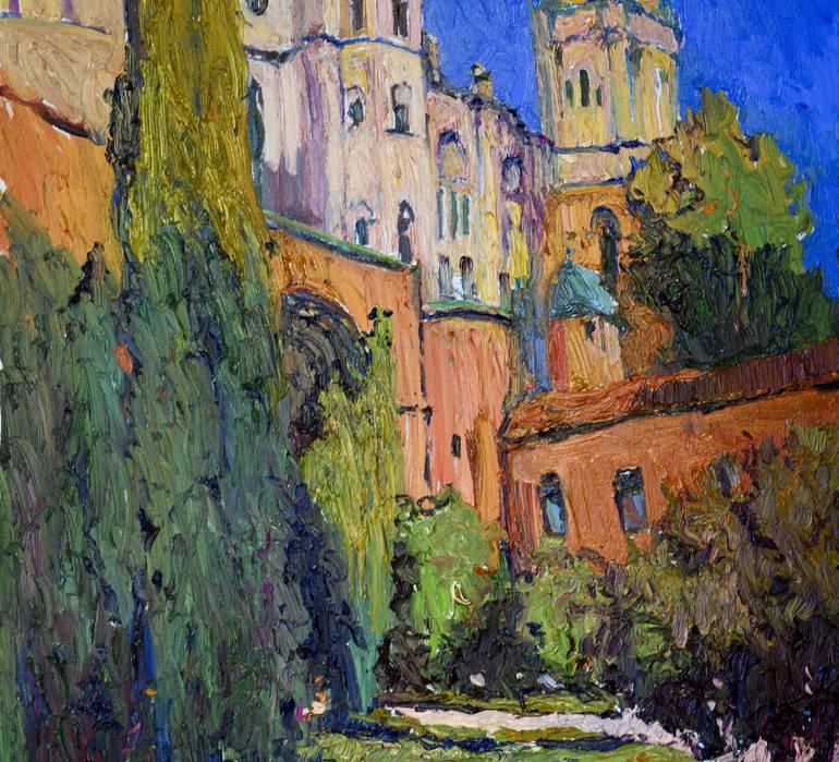 Original Architecture Painting by Suren Nersisyan