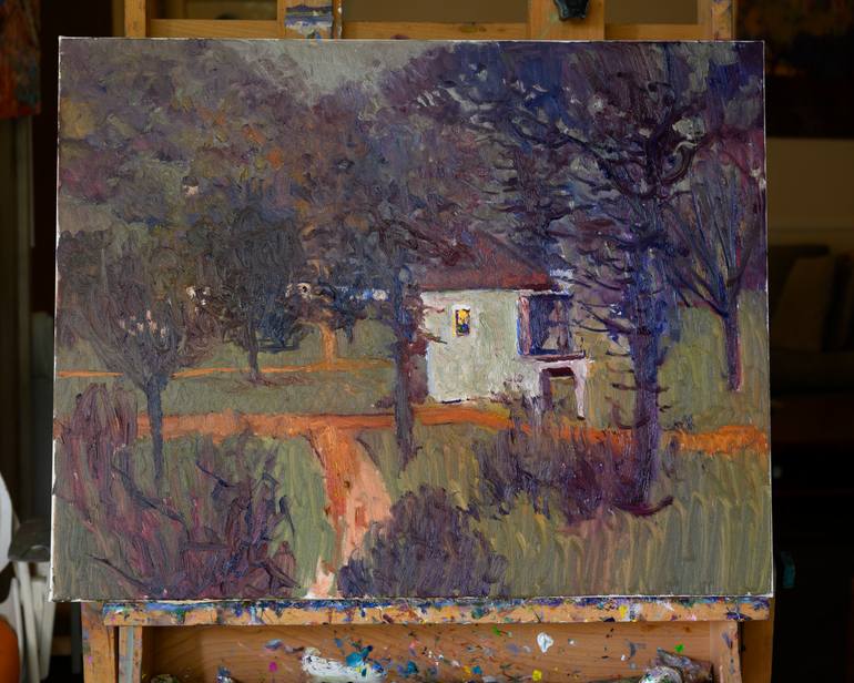 Original Contemporary Landscape Painting by Suren Nersisyan