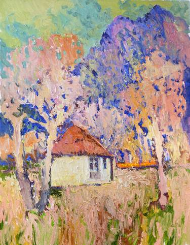 Original Expressionism Landscape Paintings by Suren Nersisyan