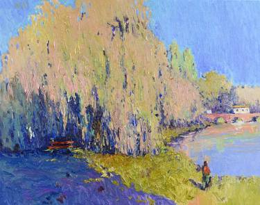 Original Impressionism Landscape Paintings by Suren Nersisyan