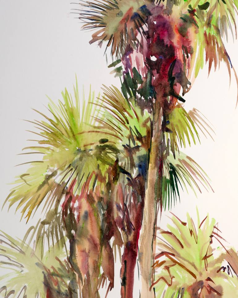 Original Expressionism Landscape Painting by Suren Nersisyan