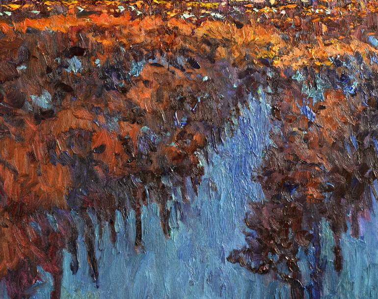 Original Expressionism Landscape Painting by Suren Nersisyan