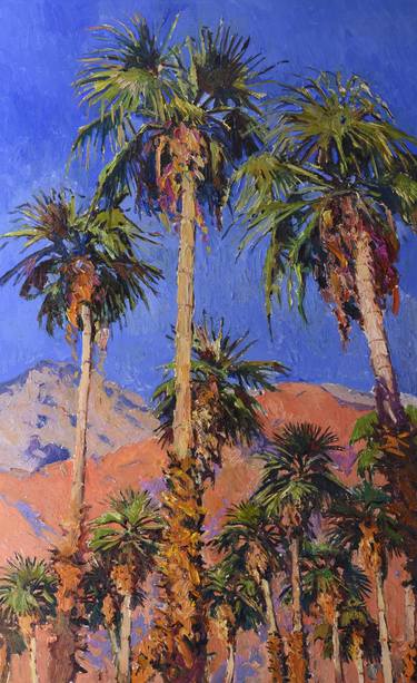 Print of Impressionism Tree Paintings by Suren Nersisyan