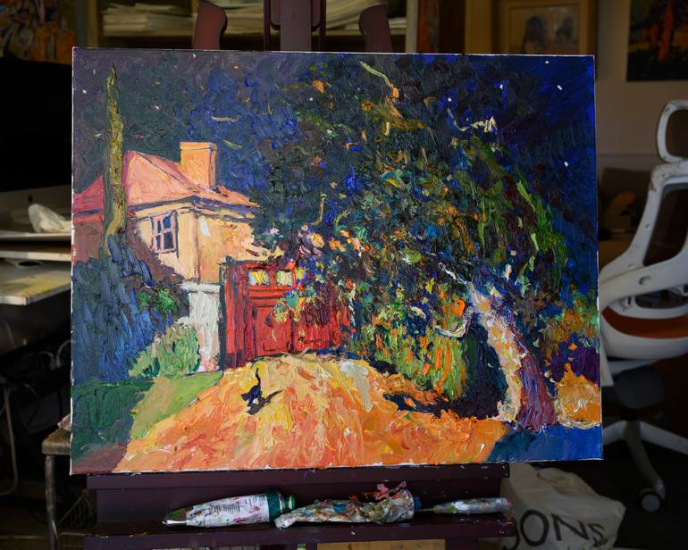Original Contemporary Landscape Painting by Suren Nersisyan