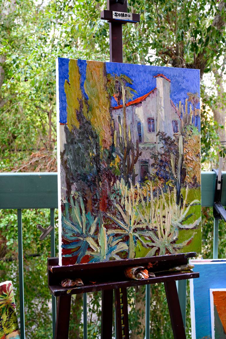 Original Expressionism Landscape Painting by Suren Nersisyan
