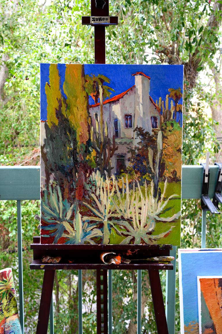 Original Expressionism Landscape Painting by Suren Nersisyan