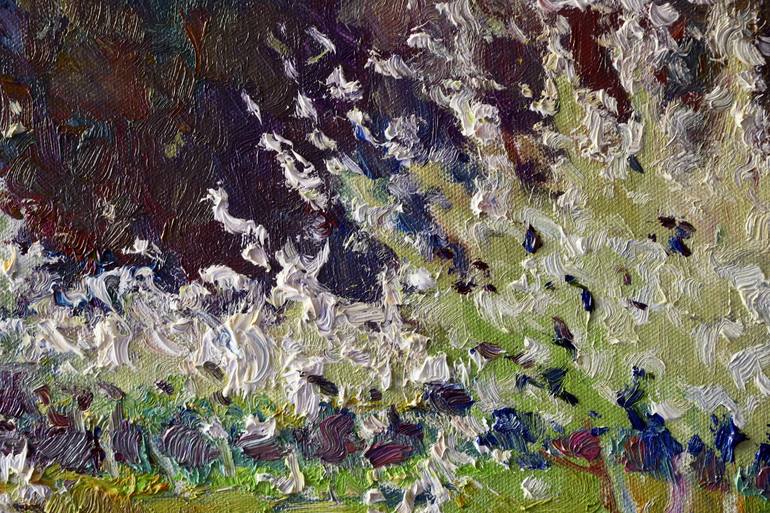 Original Impressionism Landscape Painting by Suren Nersisyan