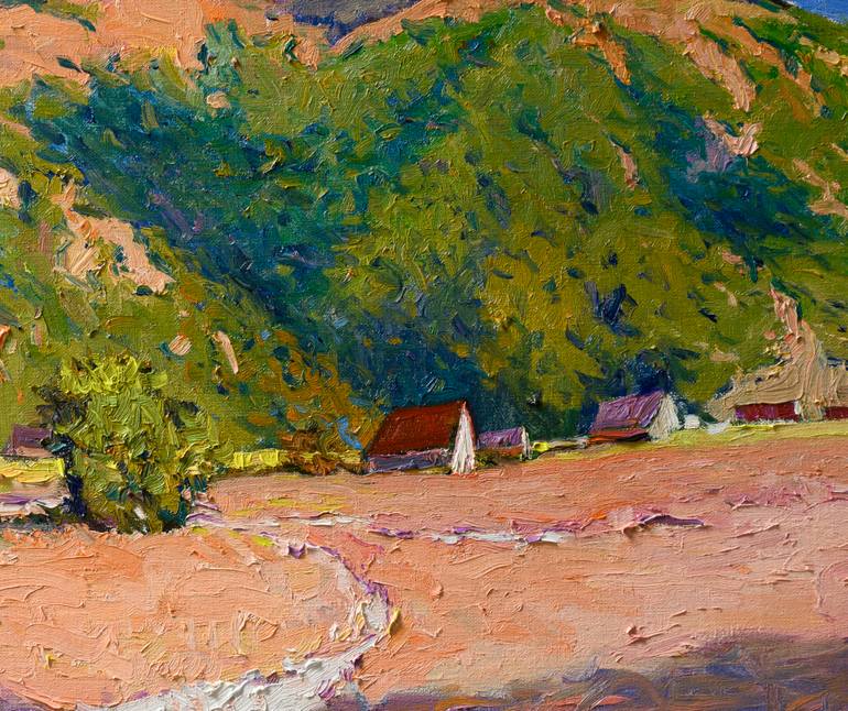 Original Expressionism Landscape Painting by Suren Nersisyan