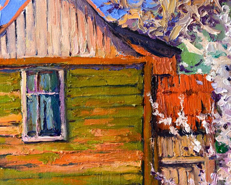 Original Expressionism Landscape Painting by Suren Nersisyan