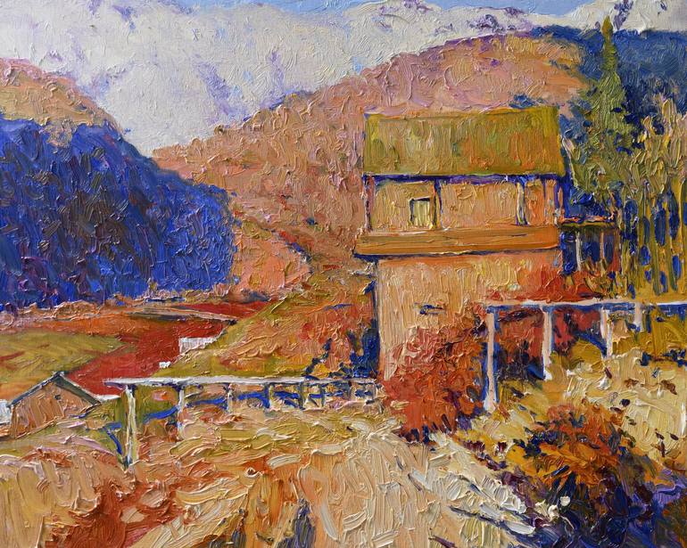 Original Fine Art Landscape Painting by Suren Nersisyan