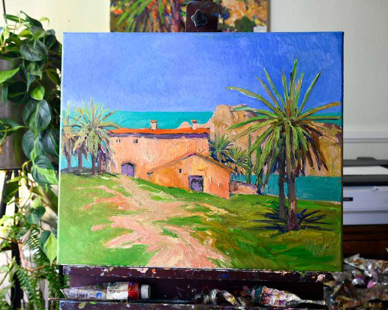 Original Expressionism Seascape Painting by Suren Nersisyan