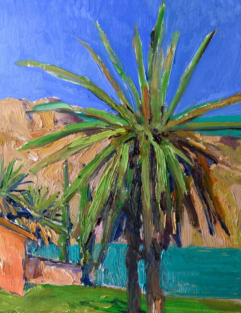 Original Expressionism Seascape Painting by Suren Nersisyan
