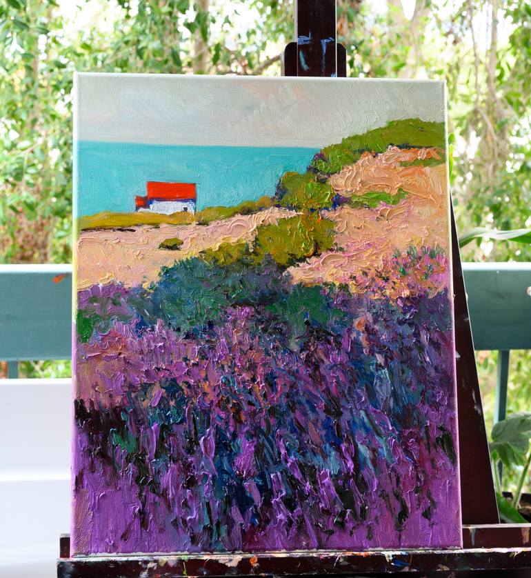 Original Impressionism Seascape Painting by Suren Nersisyan