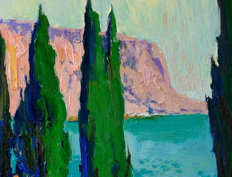 Original Expressionism Seascape Painting by Suren Nersisyan