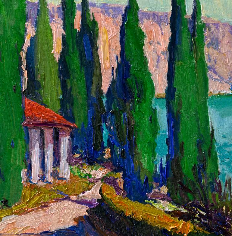 Original Expressionism Seascape Painting by Suren Nersisyan