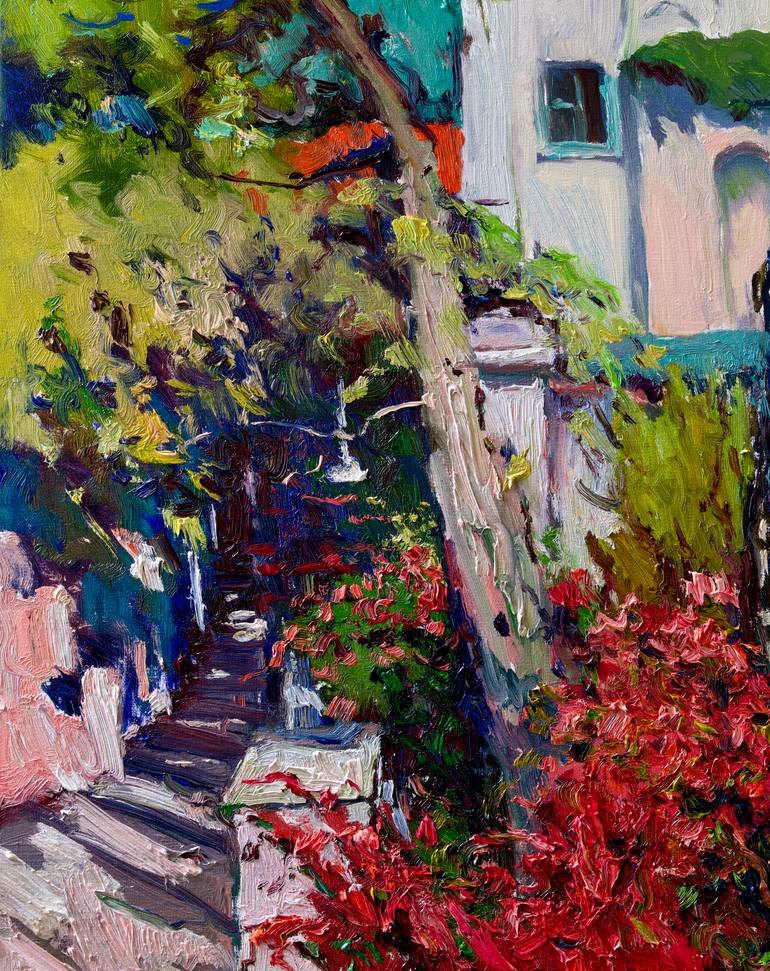 Original Impressionism Landscape Painting by Suren Nersisyan