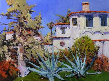 Original Impressionism Architecture Paintings by Suren Nersisyan