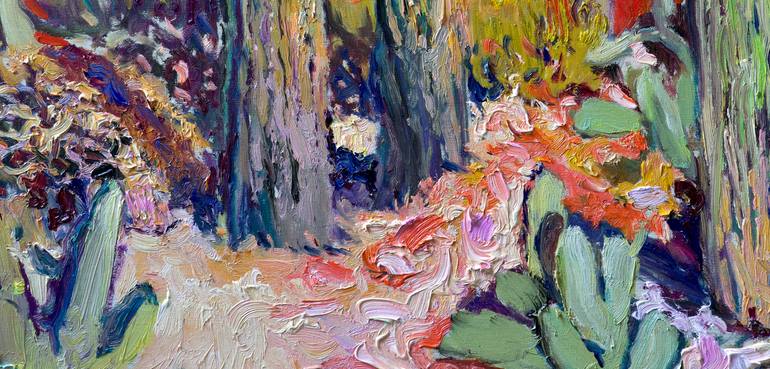 Original Impressionism Landscape Painting by Suren Nersisyan