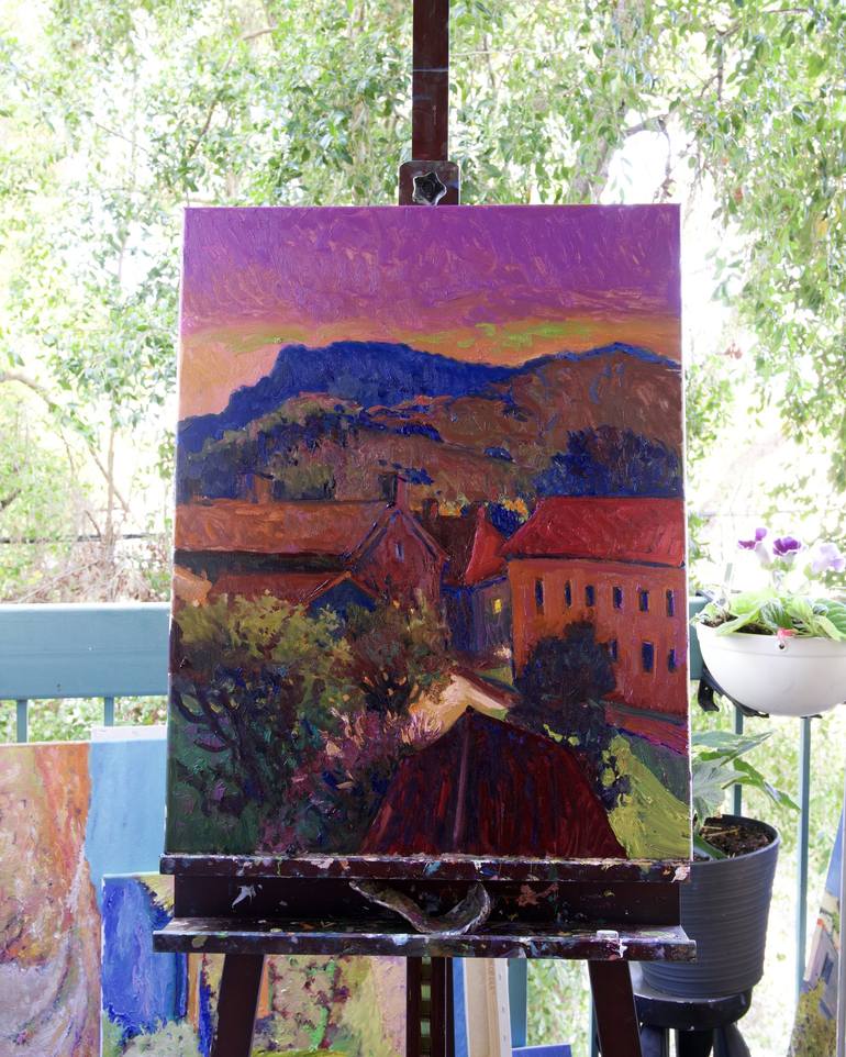 Original Landscape Painting by Suren Nersisyan