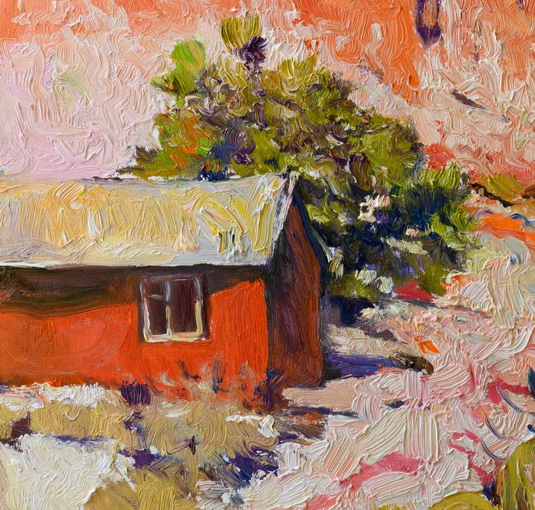 Original Impressionism Landscape Painting by Suren Nersisyan