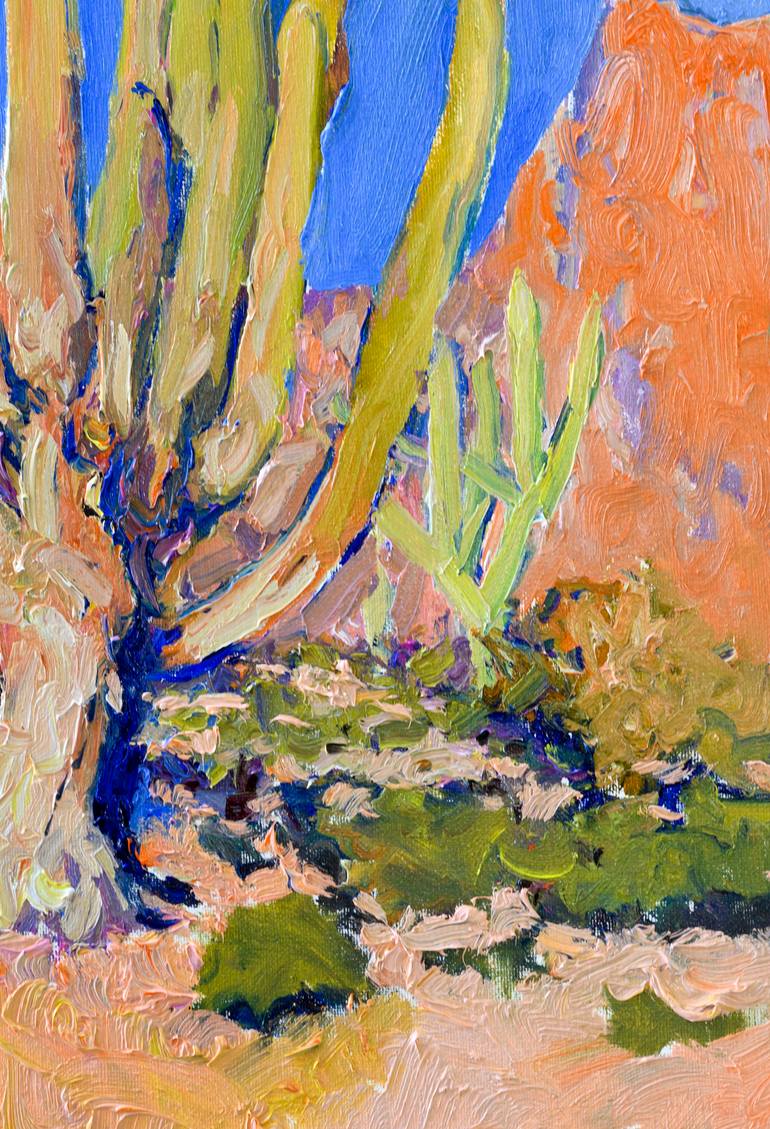 Original Expressionism Landscape Painting by Suren Nersisyan