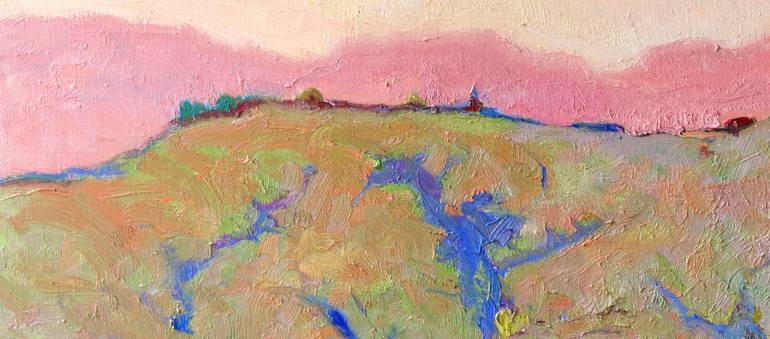 Original Impressionism Landscape Painting by Suren Nersisyan