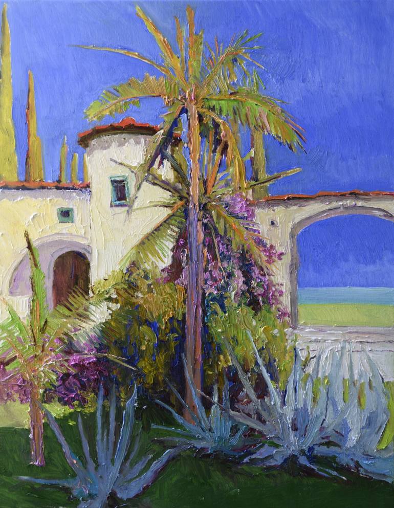 Print of Modern Landscape Paintings by Suren Nersisyan