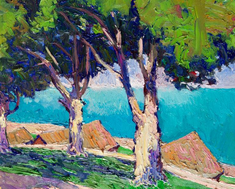 Original Contemporary Seascape Painting by Suren Nersisyan