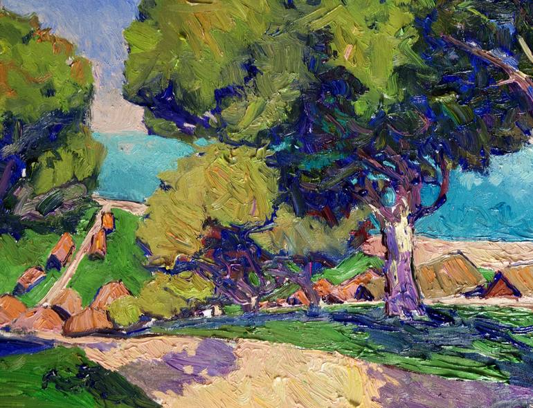 Original Contemporary Seascape Painting by Suren Nersisyan