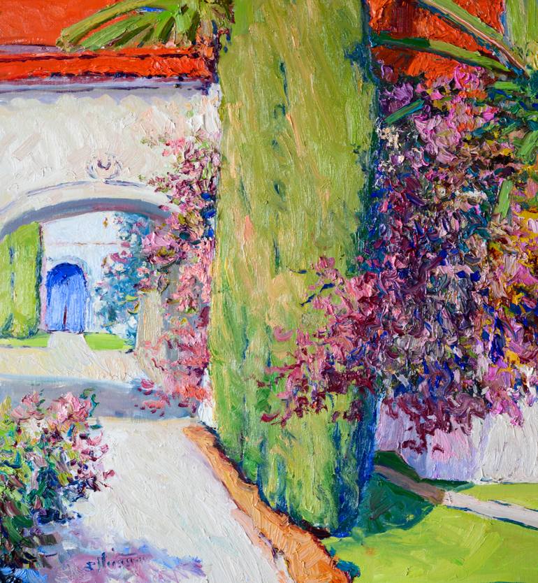 Original Expressionism Landscape Painting by Suren Nersisyan