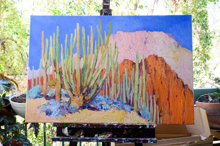 Original Impressionism Landscape Painting by Suren Nersisyan