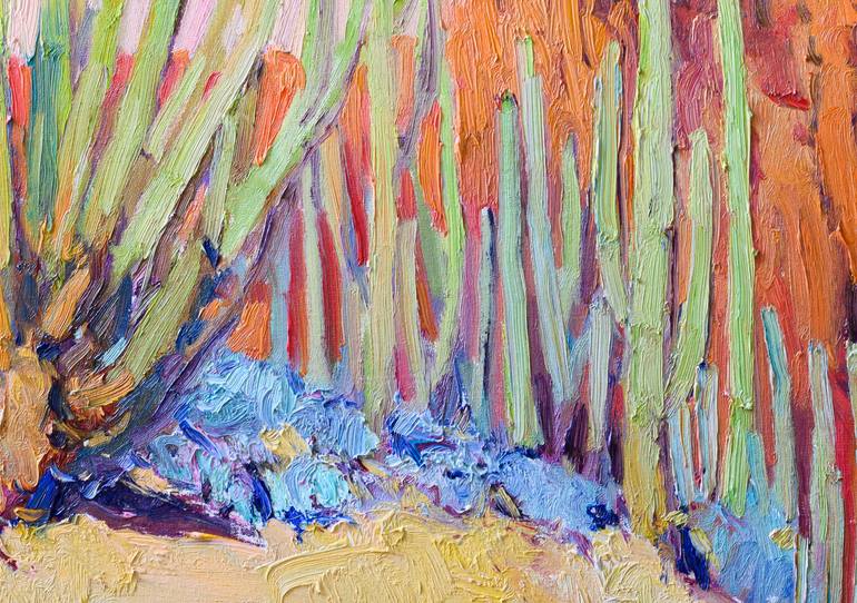 Original Impressionism Landscape Painting by Suren Nersisyan