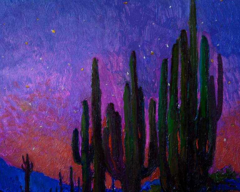 Original Expressionism Landscape Painting by Suren Nersisyan