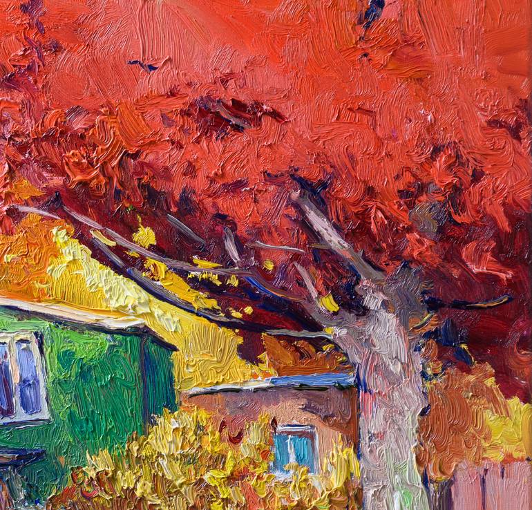 Original Expressionism Landscape Painting by Suren Nersisyan
