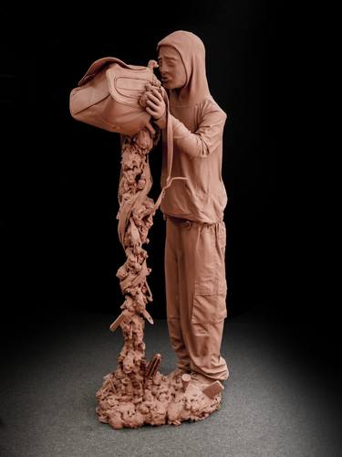 Print of People Sculpture by Steve Caplin