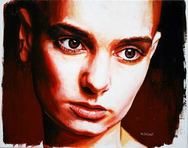 Saatchi Art Artist Philippe Jacquot; Paintings, “Sinead O' Connor” #art