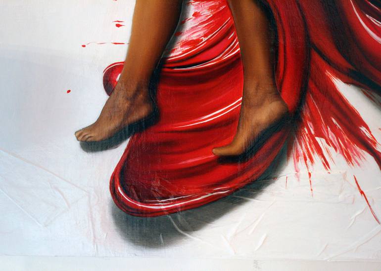 Original Figurative Nude Painting by Philippe Jacquot