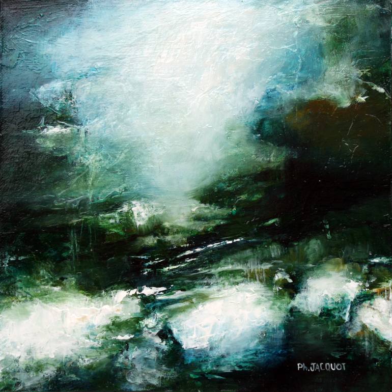 Original Contemporary Abstract Painting by Philippe Jacquot