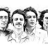 The Beatles by Philippe Jacquot